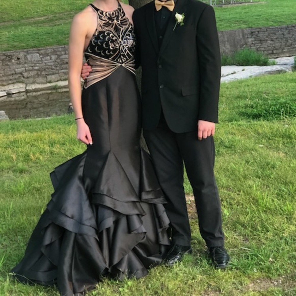 Full length prom dress